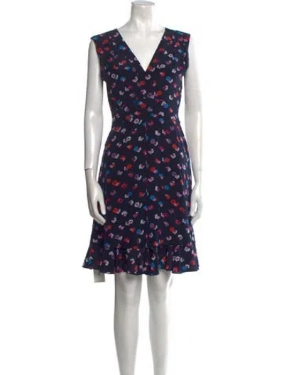 Pre-owned Eskandar Wool Mini Dress In Black