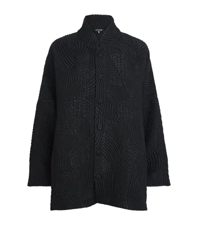 ESKANDAR ESKANDAR WOOL-SILK-BLEND JACKET