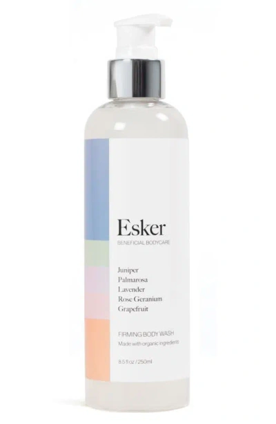 Esker Firming Body Wash, 8.5 oz In White