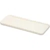 Esko Sabia Bathroom Vanity Countertop Tray Kitchen Accessories, 32cm L X 13cm W X 1.5cm H In Sand