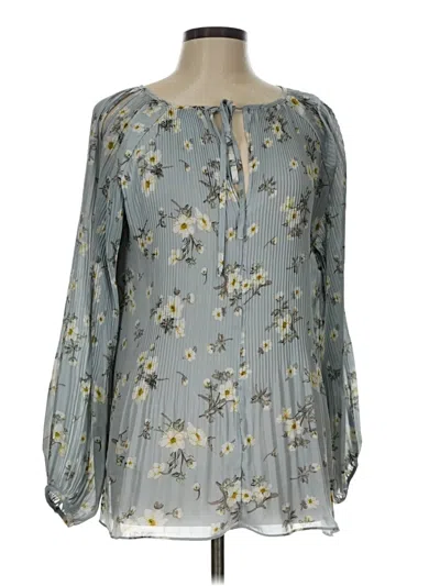 Pre-owned Esley 3/4 Sleeve Blouse In Gray