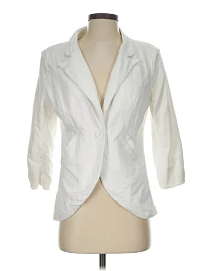 Pre-owned Esley Blazer Jacket In White