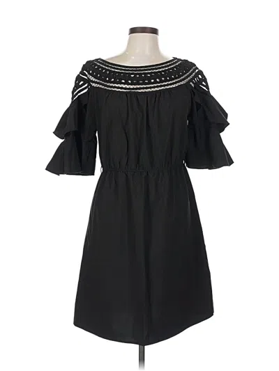 Pre-owned Esley Casual Dress In Black