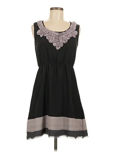 Pre-owned Esley Casual Dress In Black