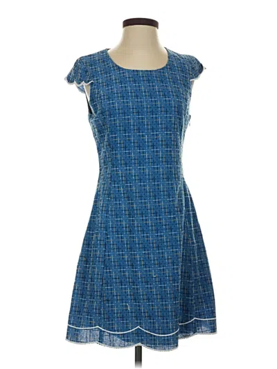 Pre-owned Esley Casual Dress In Blue