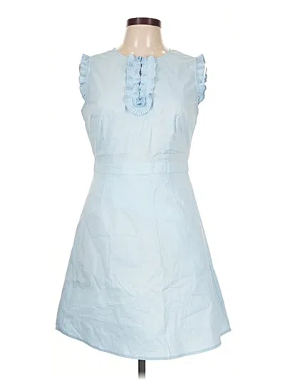 Pre-owned Esley Casual Dress In Blue