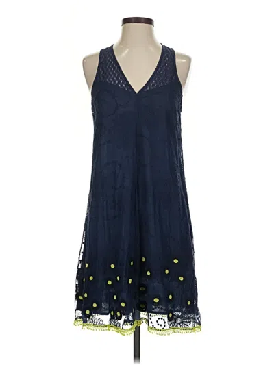 Pre-owned Esley Casual Dress In Blue