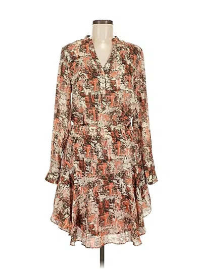 Pre-owned Esley Casual Dress In Brown
