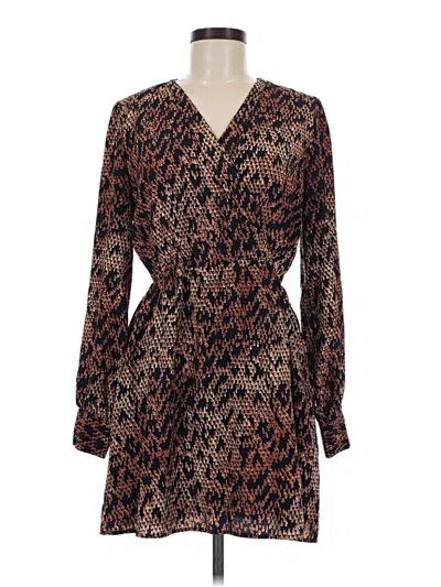 Pre-owned Esley Casual Dress In Brown