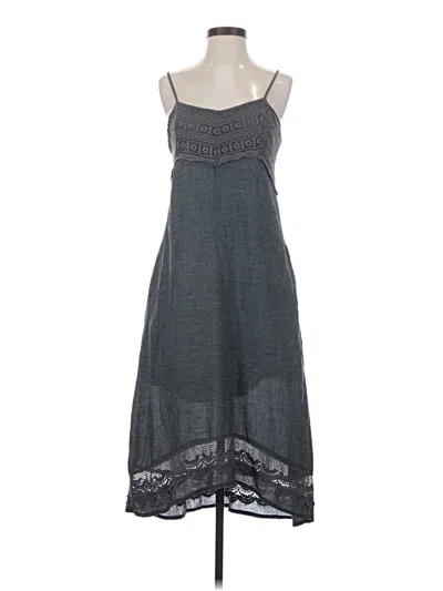 Pre-owned Esley Casual Dress In Gray