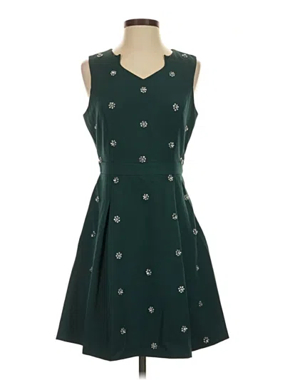 Pre-owned Esley Casual Dress In Green