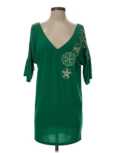 Pre-owned Esley Casual Dress In Green
