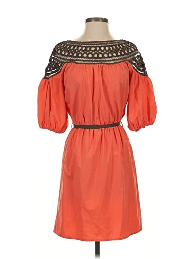 Pre-owned Esley Casual Dress In Orange