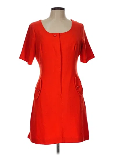 Pre-owned Esley Casual Dress In Red