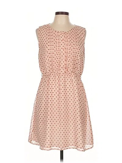 Pre-owned Esley Casual Dress In Tan