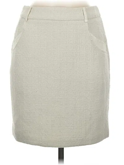 Pre-owned Esley Casual Skirt In Gray