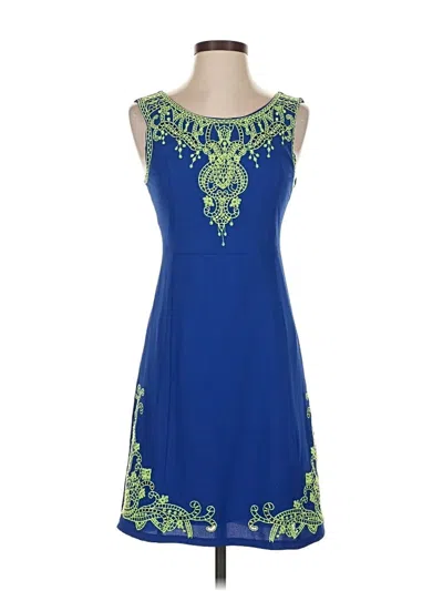Pre-owned Esley Cocktail Dress In Blue