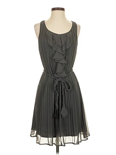 Pre-owned Esley Cocktail Dress In Gray