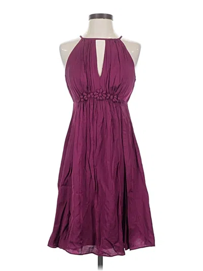 Pre-owned Esley Cocktail Dress In Purple