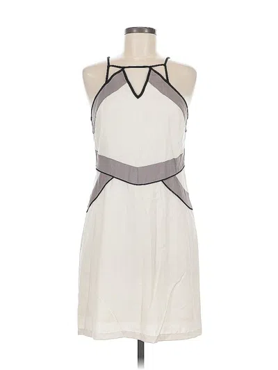 Pre-owned Esley Cocktail Dress In White