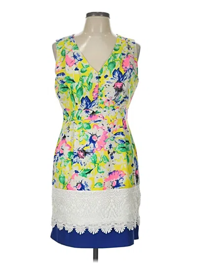 Pre-owned Esley Cocktail Dress In White