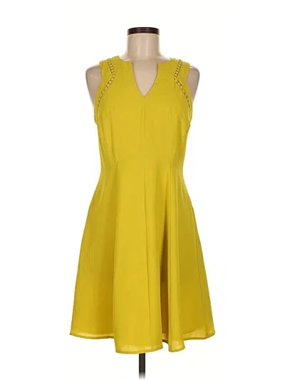 Pre-owned Esley Cocktail Dress In Yellow
