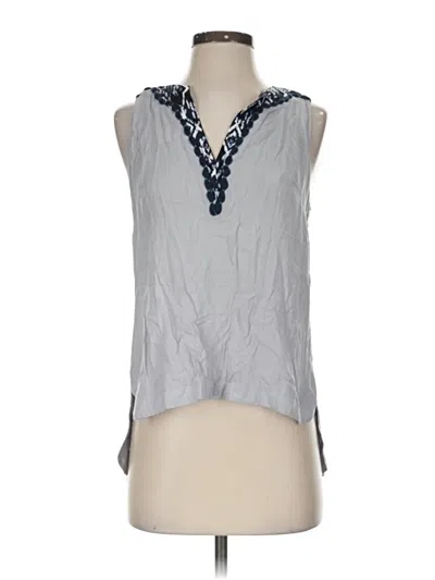 Pre-owned Esley Sleeveless Blouse In Gray