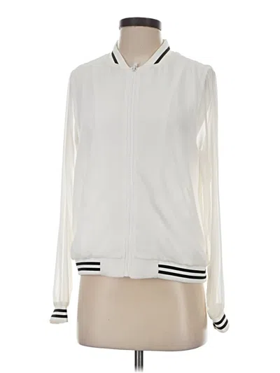 Pre-owned Esley Track Jacket In White