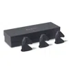 Esma Dereboy Decorative Horse Set Of 3 Black Colour