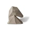 Esma Dereboy Grey Decorative Horse Rock Colour In Gray