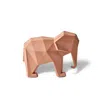 Esma Dereboy Orange Decorative Elephants Coral Colour In Orange