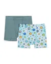 Esme Boys' Boxers, 2 Pack - Little Kid, Big Kid In Happy Blue