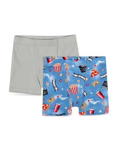 Esme Boys' Boxers, 2 Pack - Little Kid, Big Kid In Movie Night