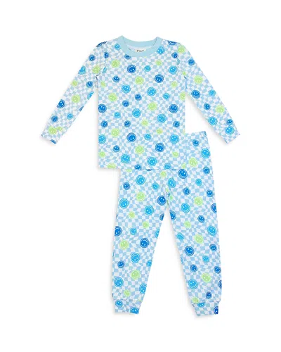 Esme Boys' Long Sleeve Top & Pants Pajamas Set - Little Kid In Smilee