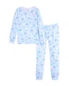 Esme Boys' Long Sleeved Hanukkah Pajamas Set - Big Kid In Blue