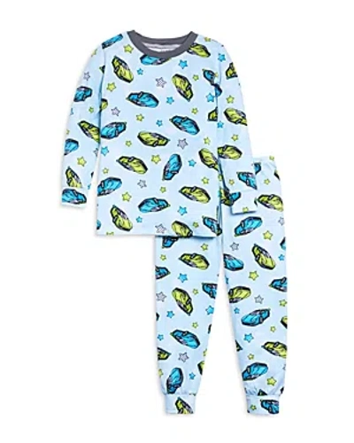 Esme Boys' Long Sleeved Top & Pants Pajamas Set - Little Kid In Sonic Cars