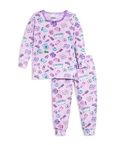 Esme Girls' Long Sleeve Pajama Set - Little Kid In Spa