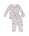 Esme Girls' Long Sleeved Top & Pants Pajamas Set - Little Kid In Happy Pink