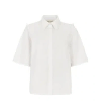 Esme Studios Esrikka Ss Shirt In White
