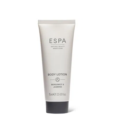 Espa Bergamot And Jasmine Body Lotion 75ml Tube