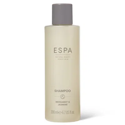 Espa Bergamot & Jasmine Shampoo Bottle 200ml In White