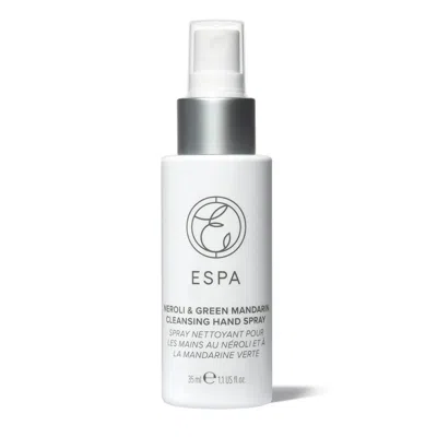 Espa Essentials Cleansing Hand Spray: Neroli & Green Mandarin 35ml In White