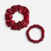 Espa Silk Scrunchie In Red