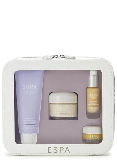Espa Tri-active Resilience Regime Set, Cleanser, Strength & Vitality In N/a