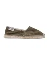 Espadrilles Suede Alpargata Ante In Gray