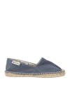 ESPADRILLES ESPADRILLES MAN ESPADRILLES BLUE SIZE 8 TEXTILE FIBERS