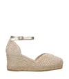 Espadrilles Sandals Golden In Multi