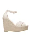 Espadrilles Sandals Ivory In White