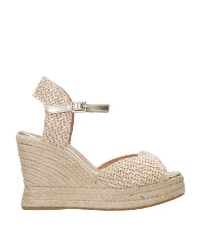 Espadrilles Sandals Nude+gold In Neutral