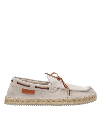Espadrilles Sandals Stone In Neutral